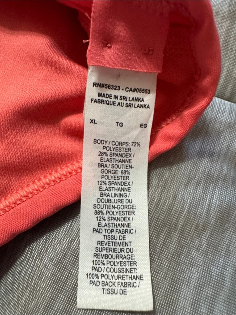 Nike Coral-Pink Strappy Women’s Athletic Tank